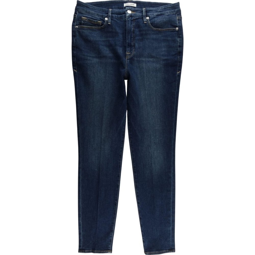 Good American Good Legs Skinny Ankle Jeans 18 B160
